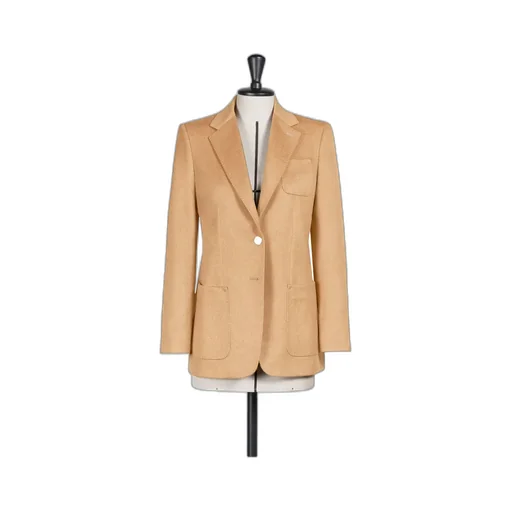 Single-Breasted Long-Sleeved Jacket