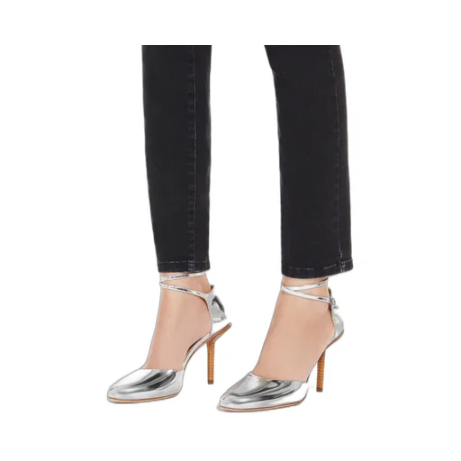 Round Head Mary Jane High Heels