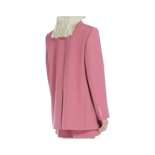 Double-Breasted Long-Sleeved Jacket