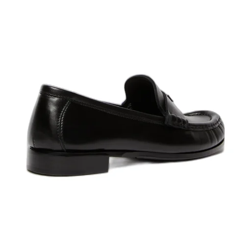 Logo Plaque Slip-On Loafers