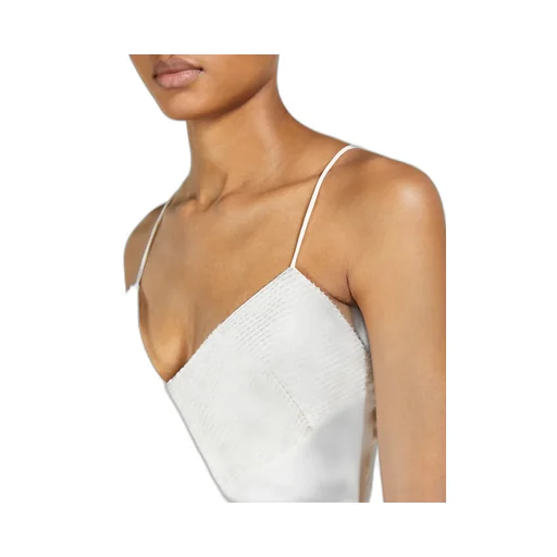 V-Neck Embroidered Top