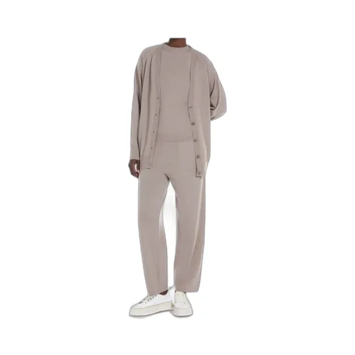 Elastic Waist Casual Pants