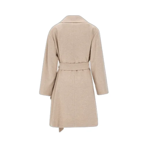Belted Long-Sleeved Coat