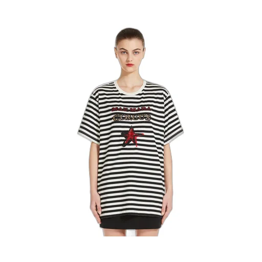 Striped Crewneck T-Shirt