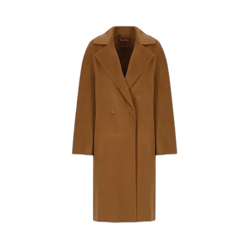 Double-Breasted Wool Cashmere Coat