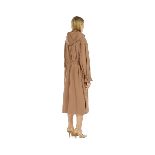 Waterproof Technology Fabric, Oversized Parka Coat