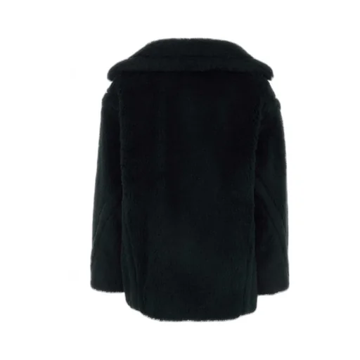 Olga Double-Breasted Teddy Coat