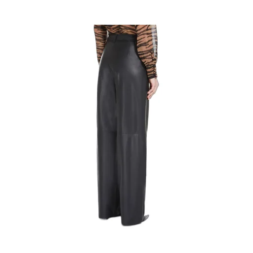 Wide-Leg Napa Pants