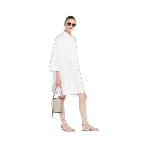 Lapel Shirt Dress