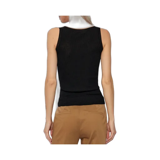 Rib Knitted Vest