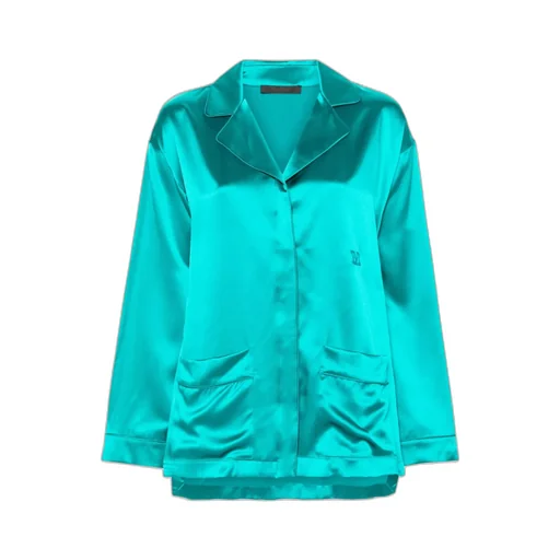 Logo Embroidered Pyjama Shirt