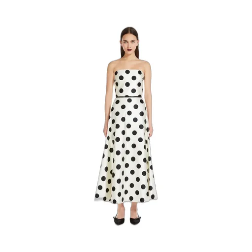 Dotted Sleeveless Dress
