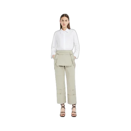 Collared Long-Sleeved Shirt