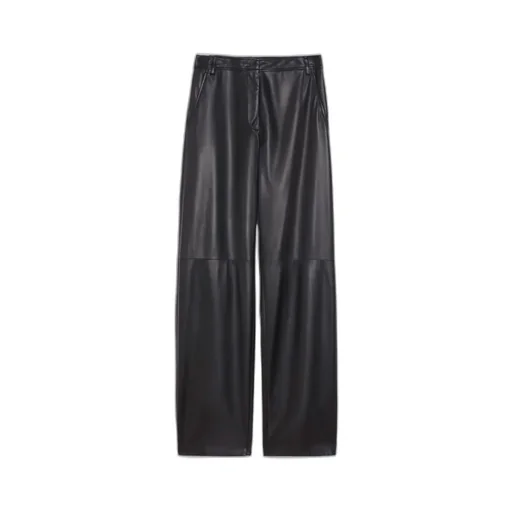Wide-Leg Napa Pants