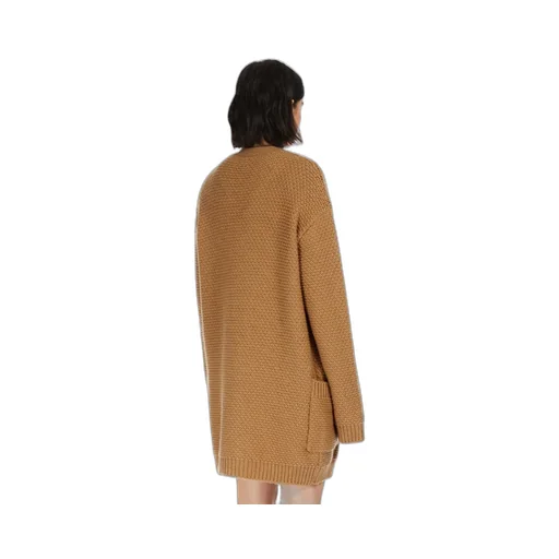 Open-Front Knitted Cardigan