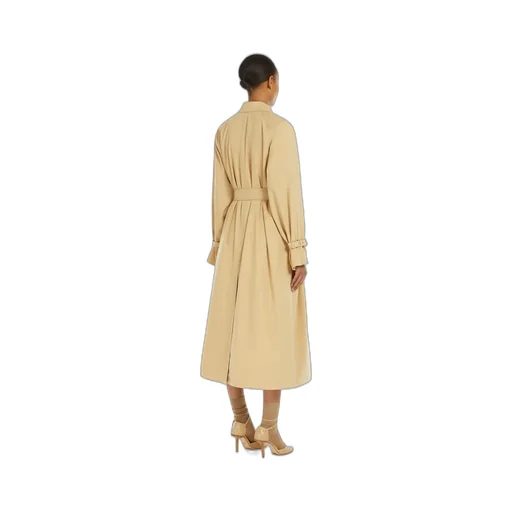 Belted Collared Trench Coat