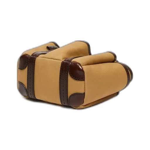 Logo Plaque Top Handle Bag