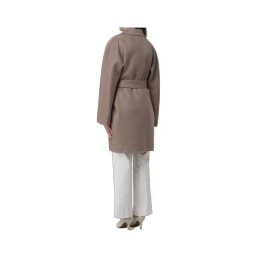Short Cashmere Wrap Coat