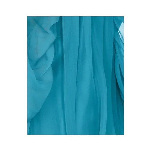 V-Neck Tulle Top