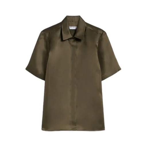 Buttoned Short-Sleeved Shirt