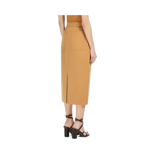 Cresta Button Detailed Midi Skirt