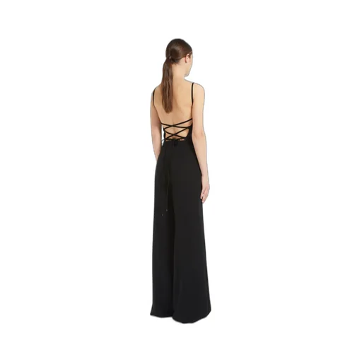 Straight Leg Sleeveless Jumpsuit