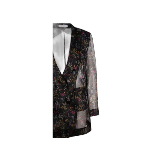 Floral Printed Sheer Jacket