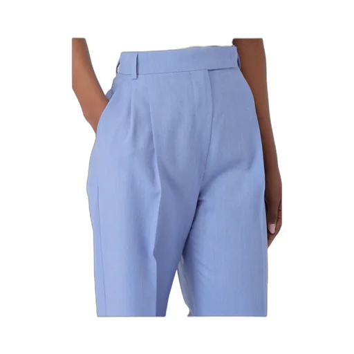 High Waist Straight Leg Pants