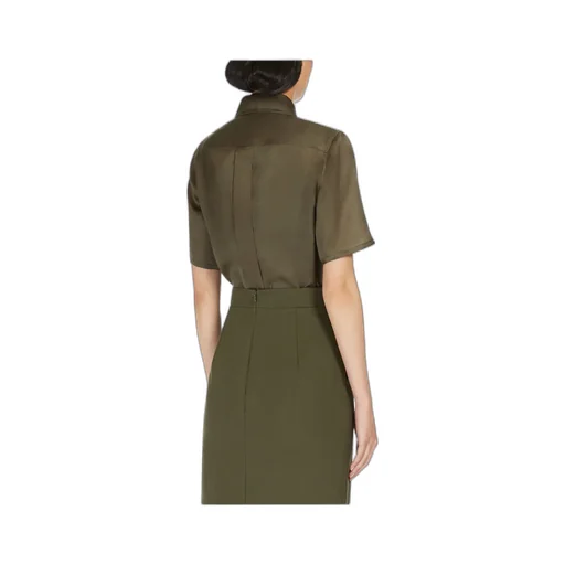 Buttoned Short-Sleeved Shirt