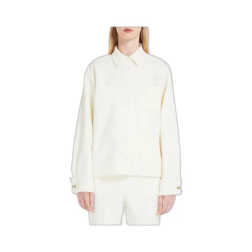 Collared Long-Sleeved Shirt