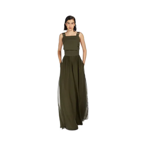 Bare-Back Design Jumpsuit