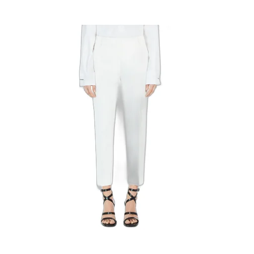Tapered Cropped Trousers