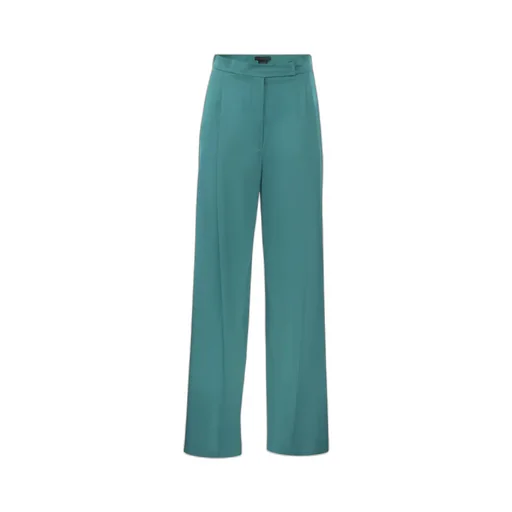 High Waist Straight Leg Trousers