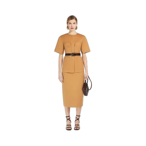 Cresta Button Detailed Midi Skirt