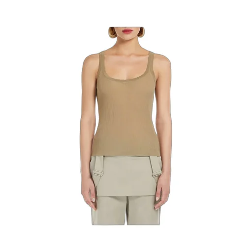 Bastia Sleeveless Ribbed Top