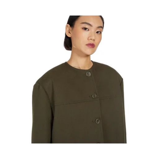 Recital Buttoned Long-Sleeved Jacket