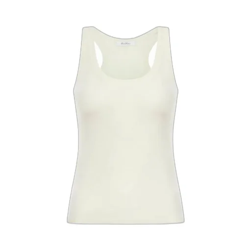 Straight Hem Sleeveless Top