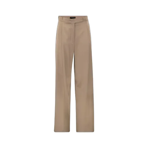 High Waist Straight Leg Trousers