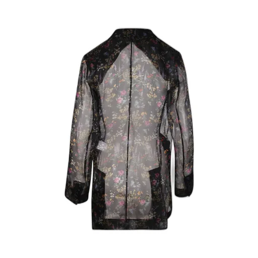 Floral Printed Sheer Jacket