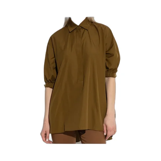 Teano Button-Up Long-Sleeved Top