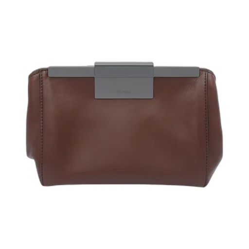 Logo Engraved Clutch Bag