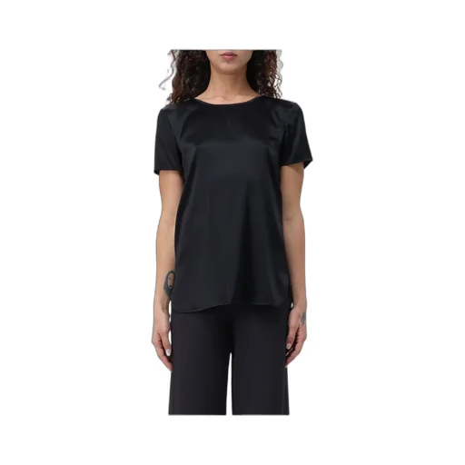 Round Collar Short-Sleeve Shirt