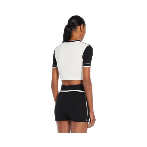 Round Neck Short-Sleeved Sweater