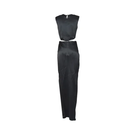 Panaro Hourglass Gathered Sleeveless Dress