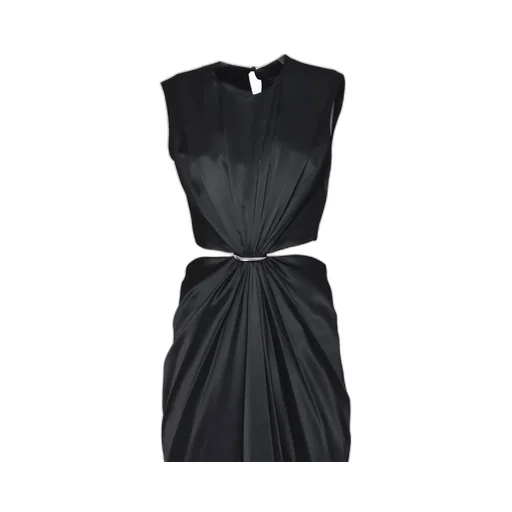 Panaro Hourglass Gathered Sleeveless Dress