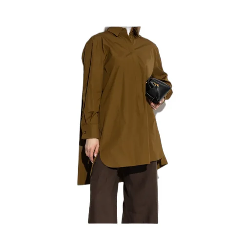 Lapel Long Sleeve Dress