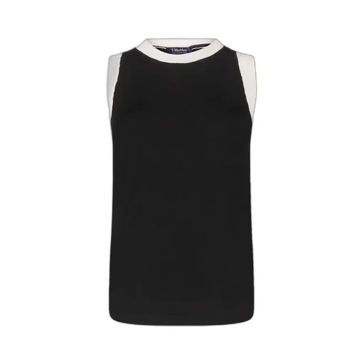 Slalom Crewneck Sleeveless Top