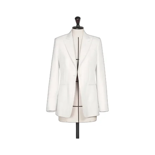 Single-Breasted Long-Sleeved Blazer