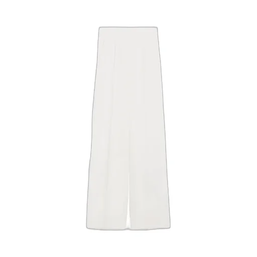 Straight Cady Trousers
