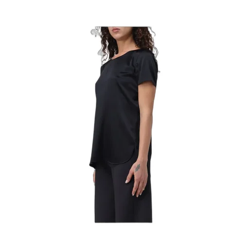 Round Collar Short-Sleeve Shirt